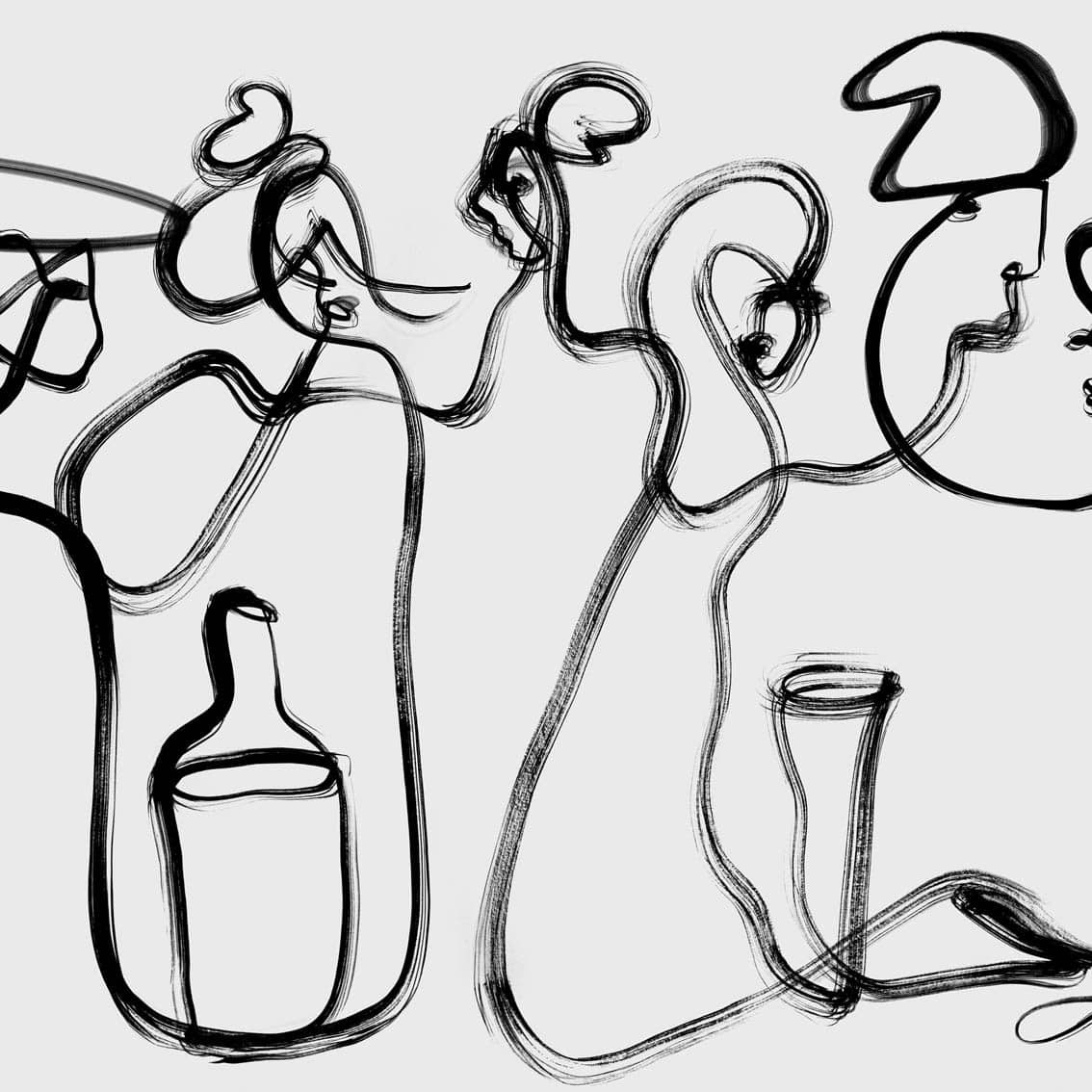 Abstract Supper