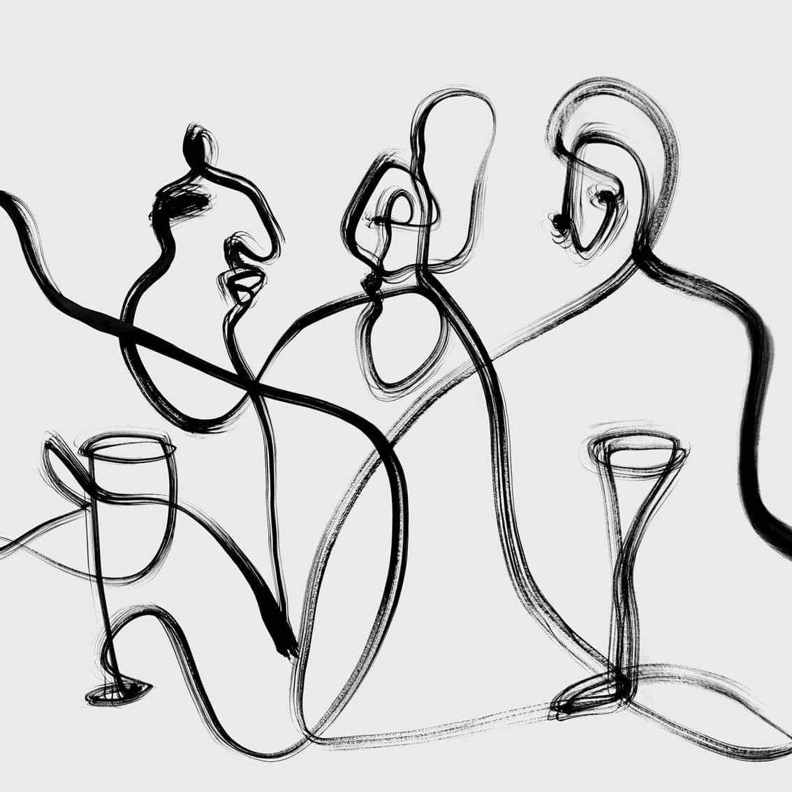 Abstract Supper
