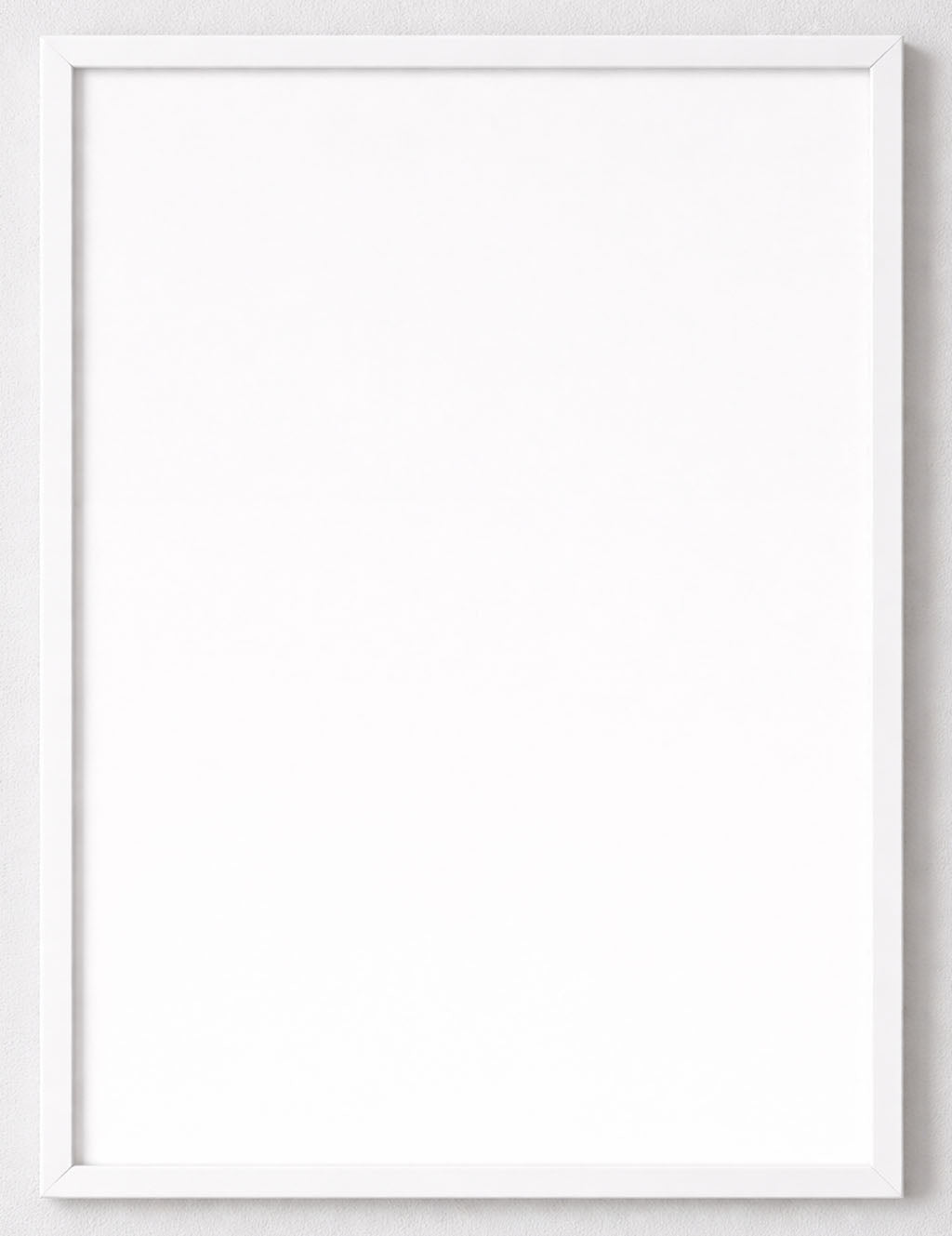 White Frame 30x40 cm