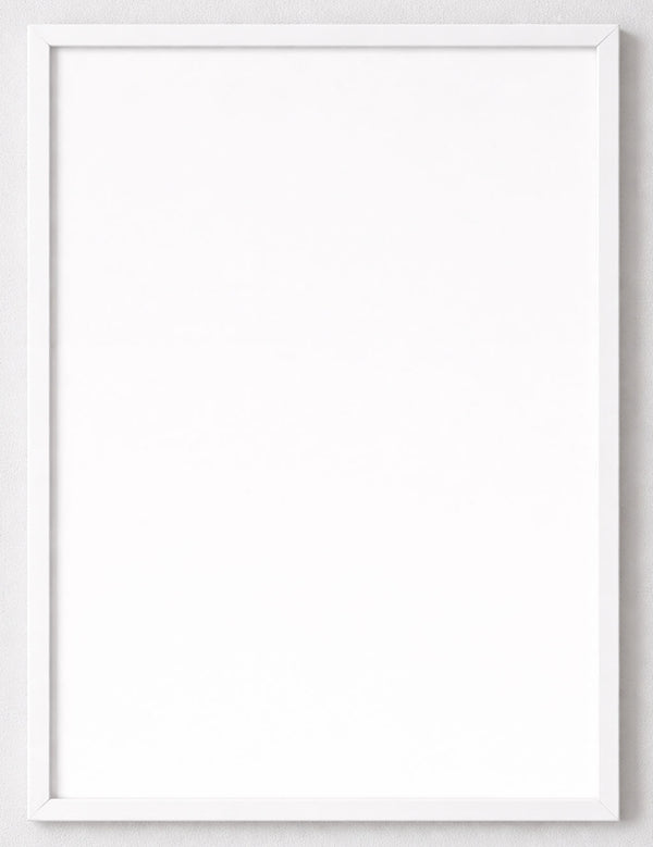White Frame 30x40 cm