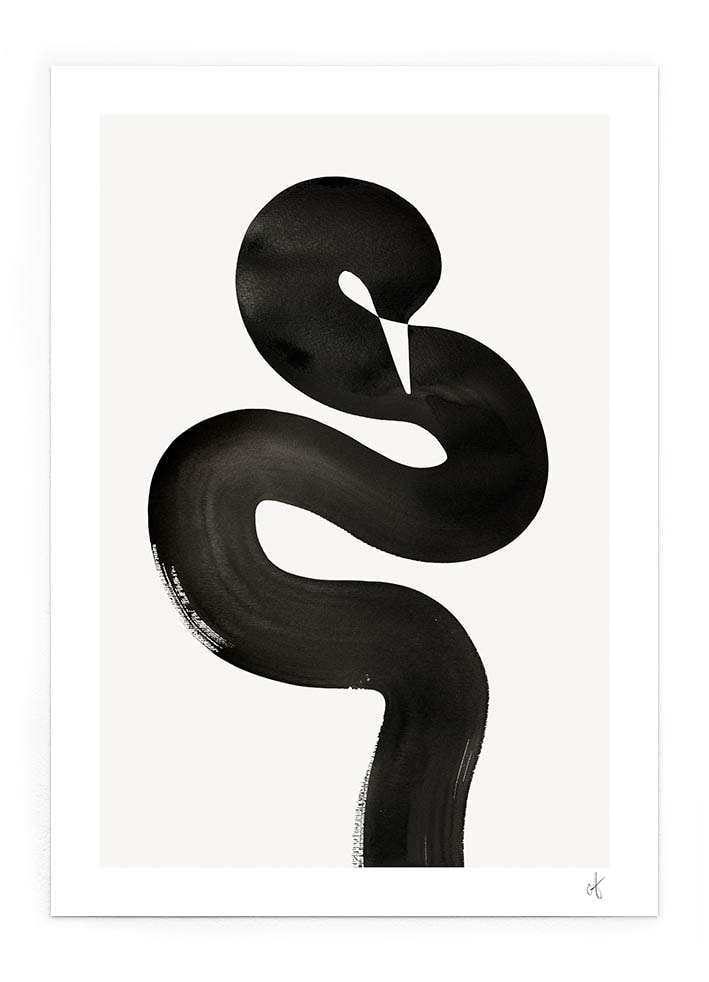 Black Swan Print - Peytil