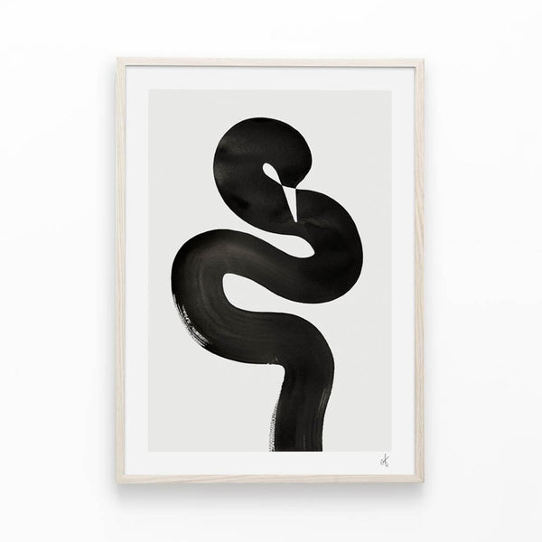 Black Swan Print - Peytil