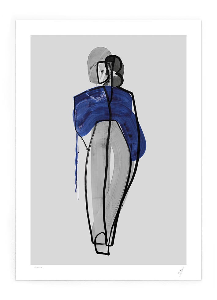 'Blue Cardigan' Limited Edition of 500 - Peytil