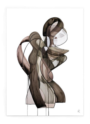 Earth Figuratone Print - Peytil