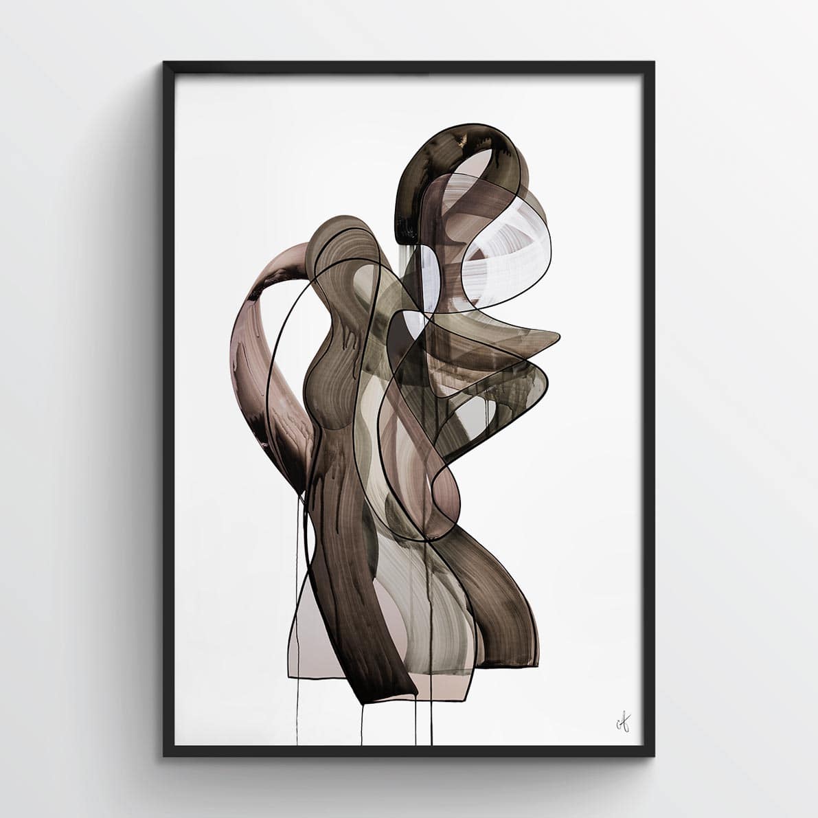 Earth Figuratone Print - Peytil