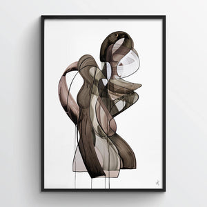 Earth Figuratone Print - Peytil
