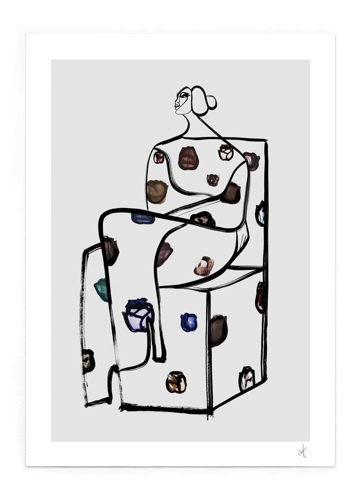Passion Throne Print