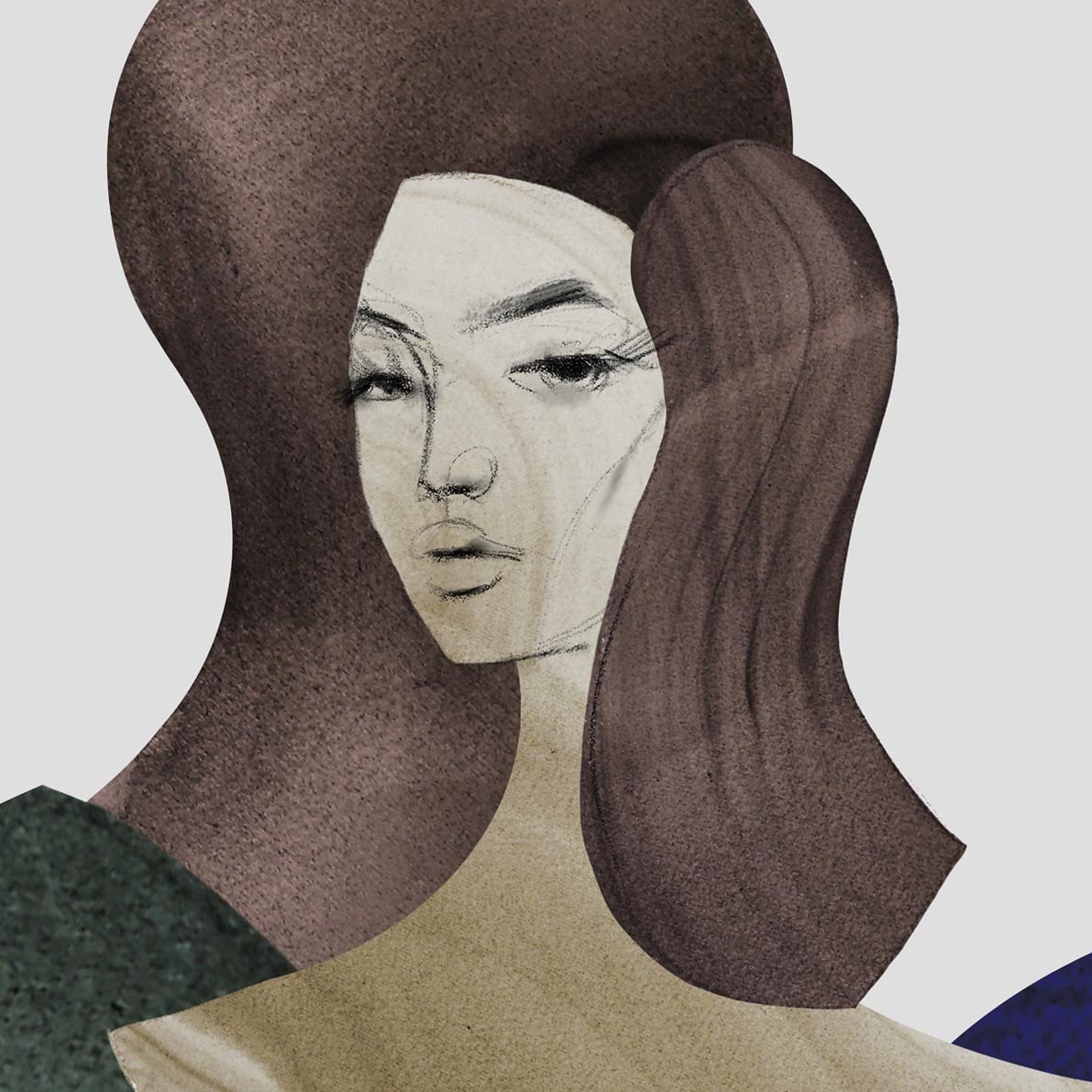 Montage Figurage Print - Peytil