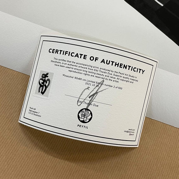 'Pinocchio' Limited Edition of 500 - Peytil