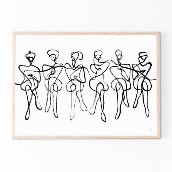 Social Distance Print - Peytil