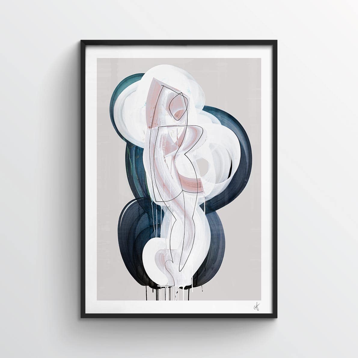 Walk The Line Print - Peytil