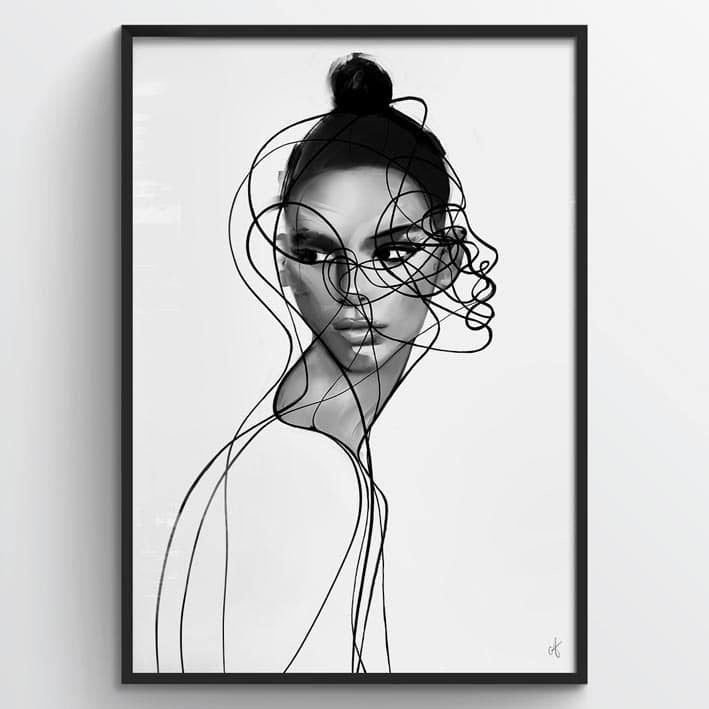 Wired Hope Print - Peytil