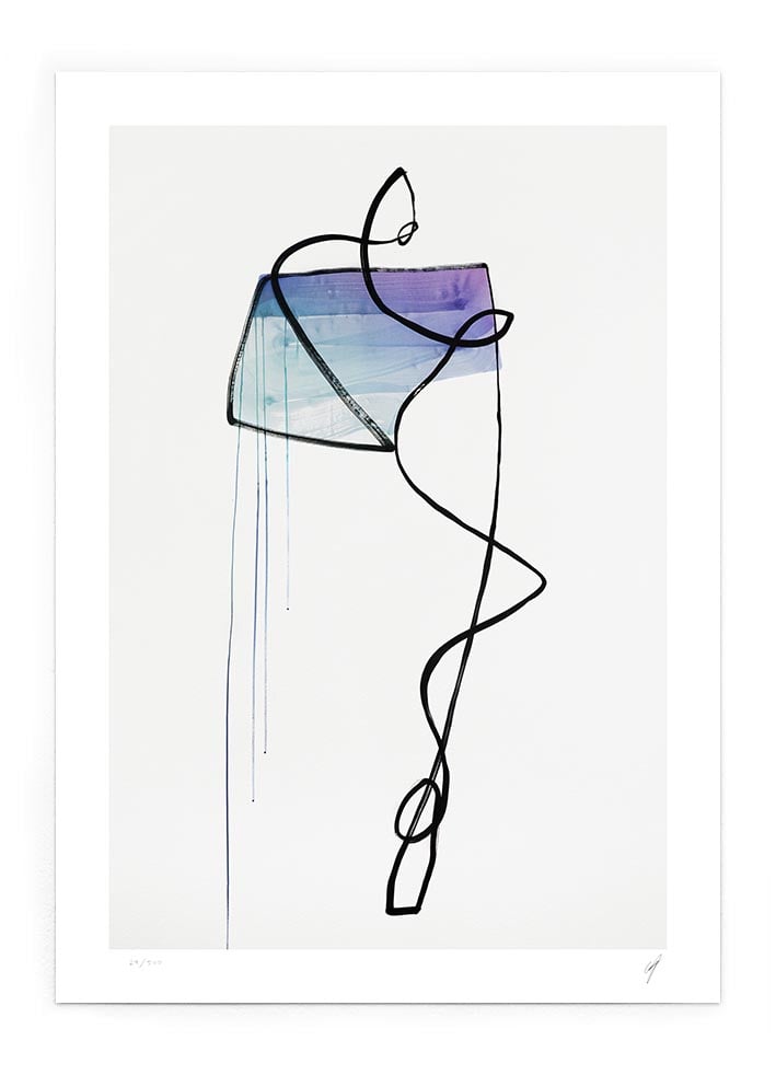 'Dancing on my own' Limited Edition of 500 - Peytil
