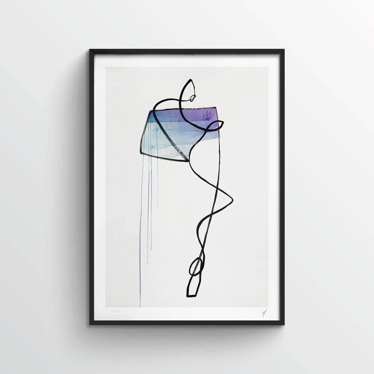 'Dancing on my own' Limited Edition of 500 - Peytil